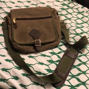 L.L. Bean Waxed Canvas Shoulder Bag